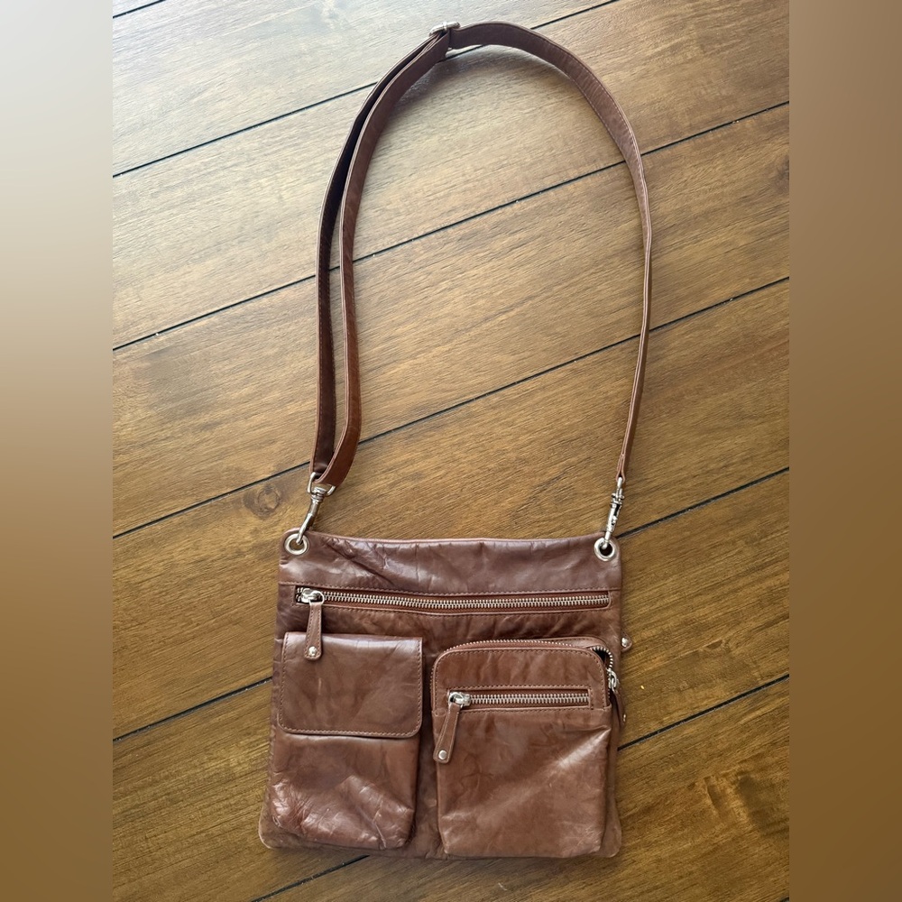 Fossil Leather Crossbody Bag